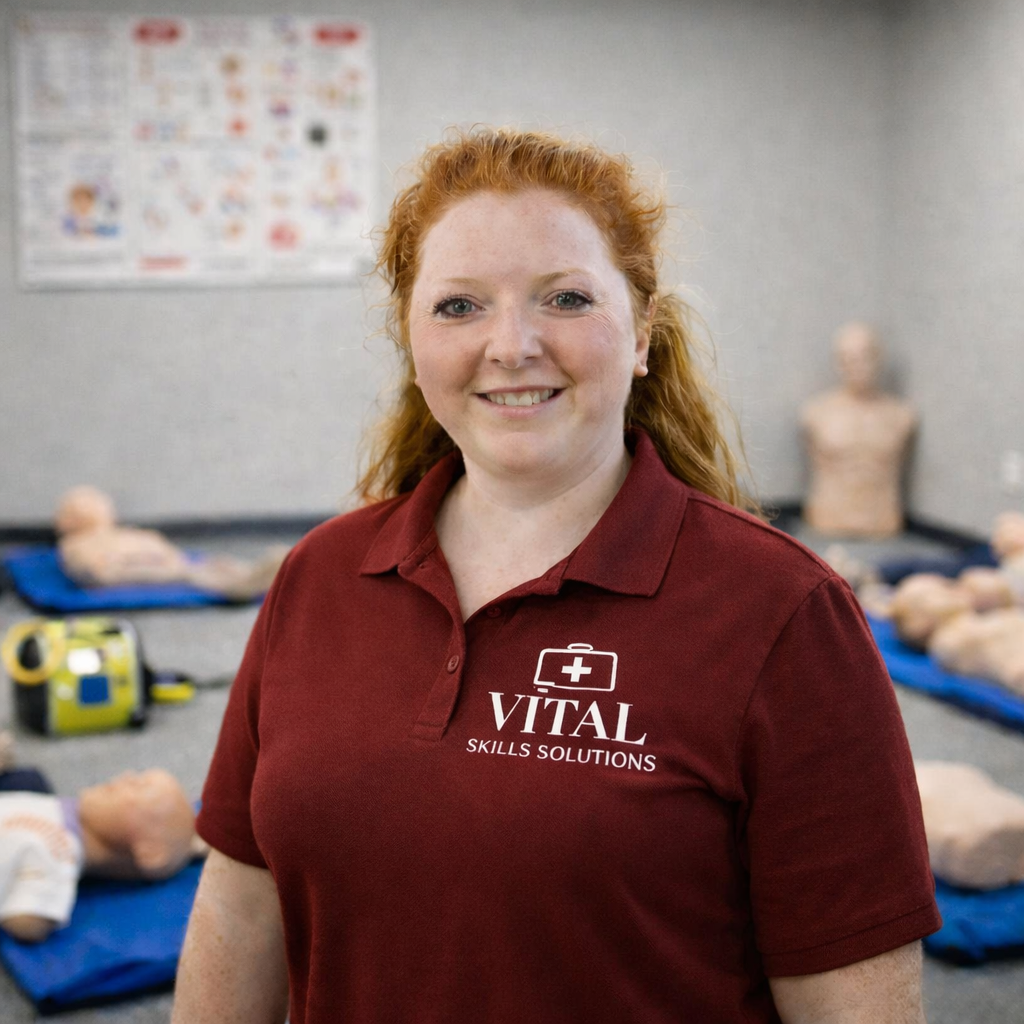 Kyndra Johnson, CPR instructor and founder of Vital Skills Solutions